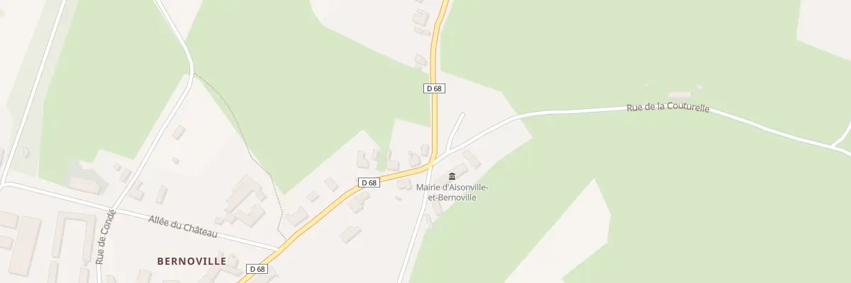 Plan du 24 Rue P de Martimprey à Aisonville-et-Bernoville