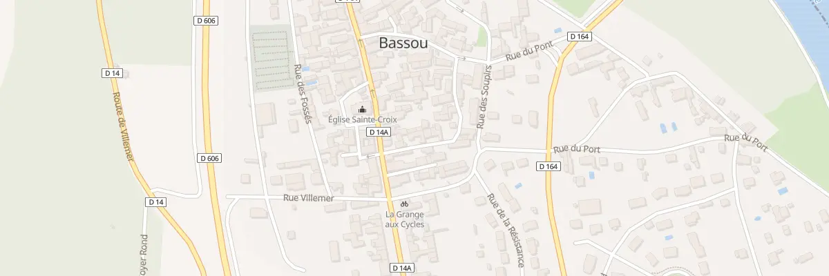 Plan du 1 Rue des Petits Ballets à Bassou
