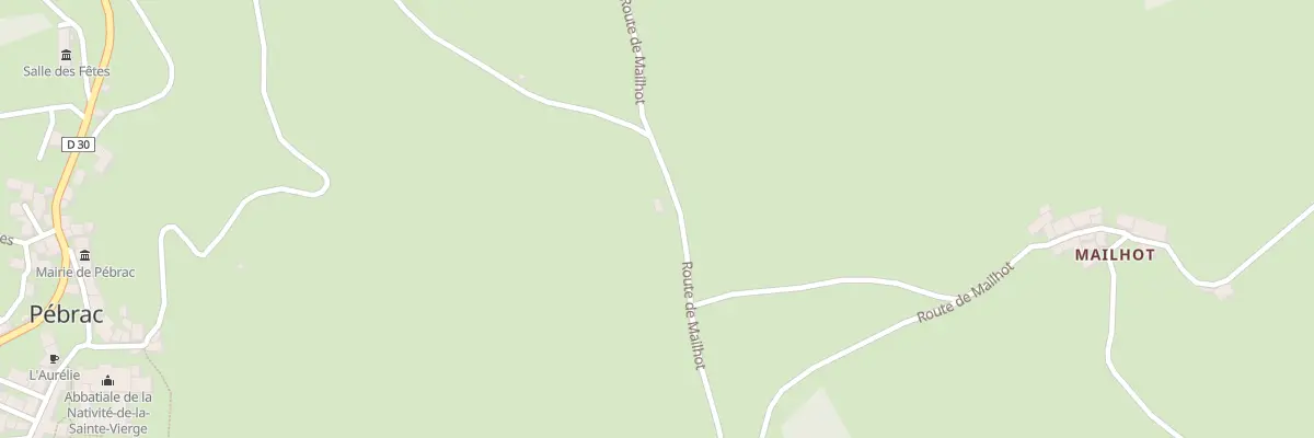 Plan du 5141 Le Meze à Pébrac