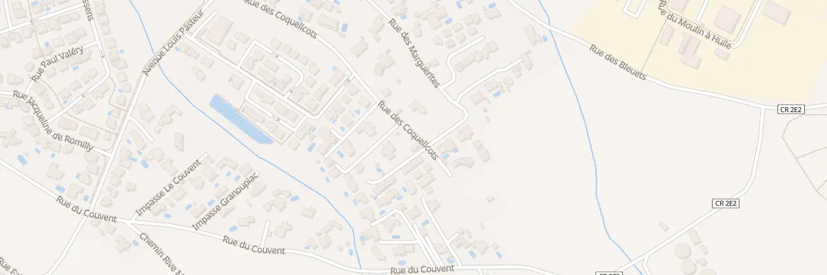 Plan du 28 Rue des Coquelicots à Saint-André-de-Sangonis