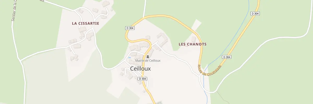 Plan du 5012 Ceilloux à Ceilloux