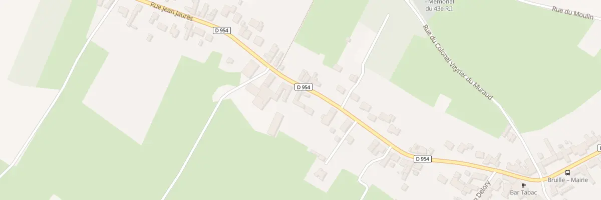 Plan du 355 Rue Jean Jaurès à Bruille-Saint-Amand