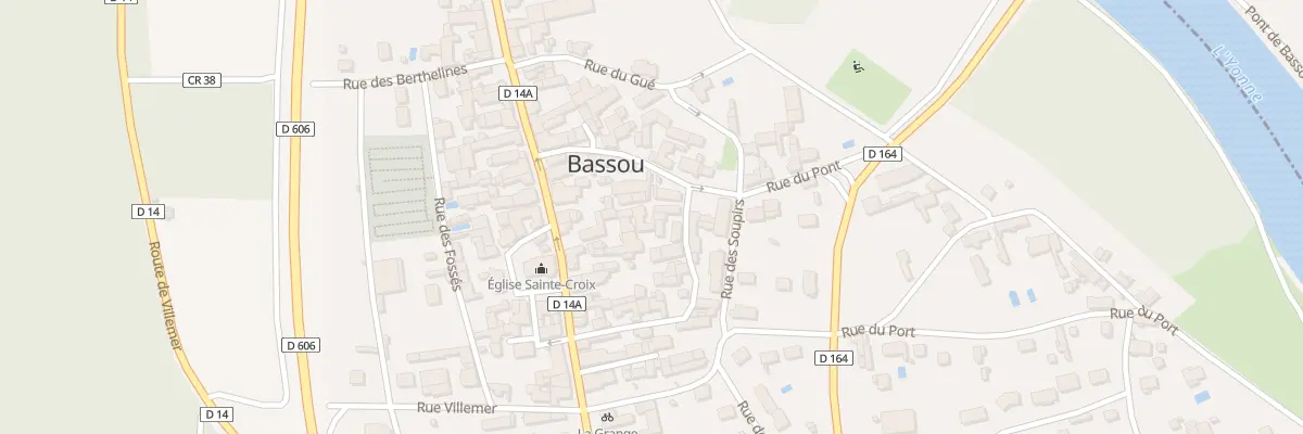Plan du 17 Rue des Petits Ballets à Bassou