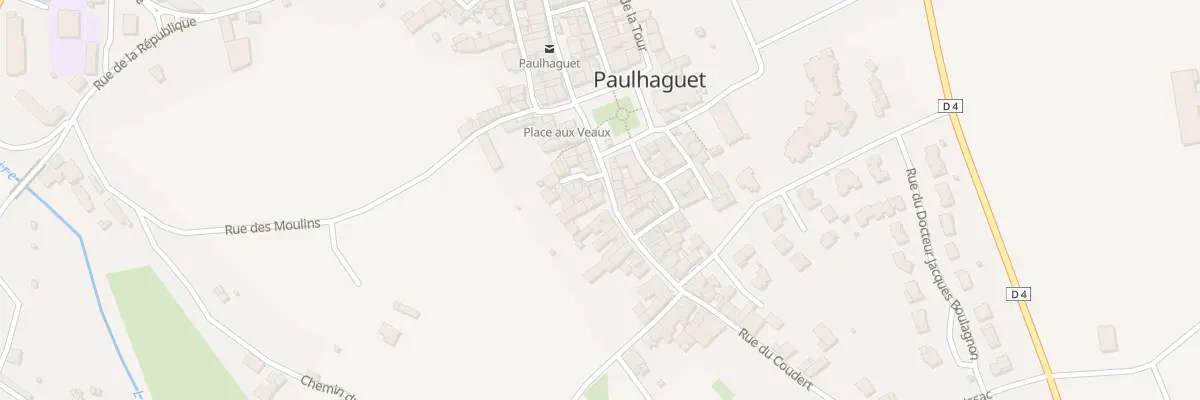 Plan du 8 Rue Lafayette à Paulhaguet