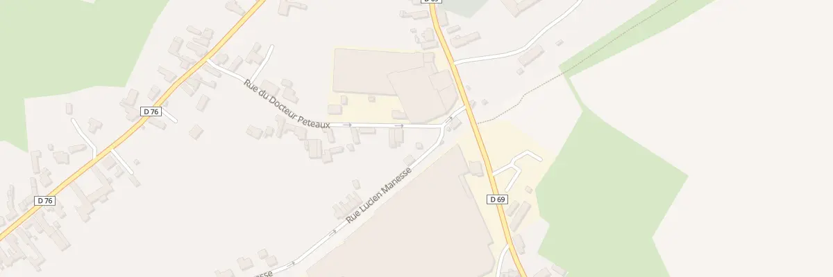 Plan du 2 Rue du Doc Peteaux à Vaux-Andigny