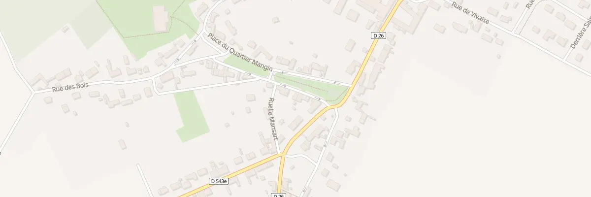 Plan du 3 Pl du Quartier Mangin à Couvron-et-Aumencourt