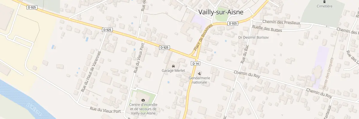 Plan du 1 Av Paul-doumer à Vailly-sur-Aisne