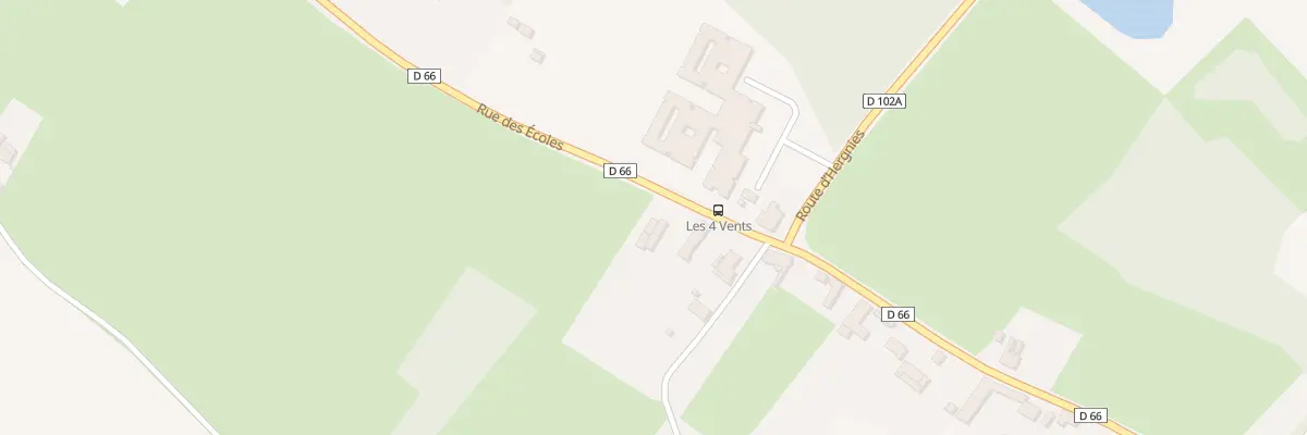 Plan du 75 Rue des Ecoles à Bruille-Saint-Amand