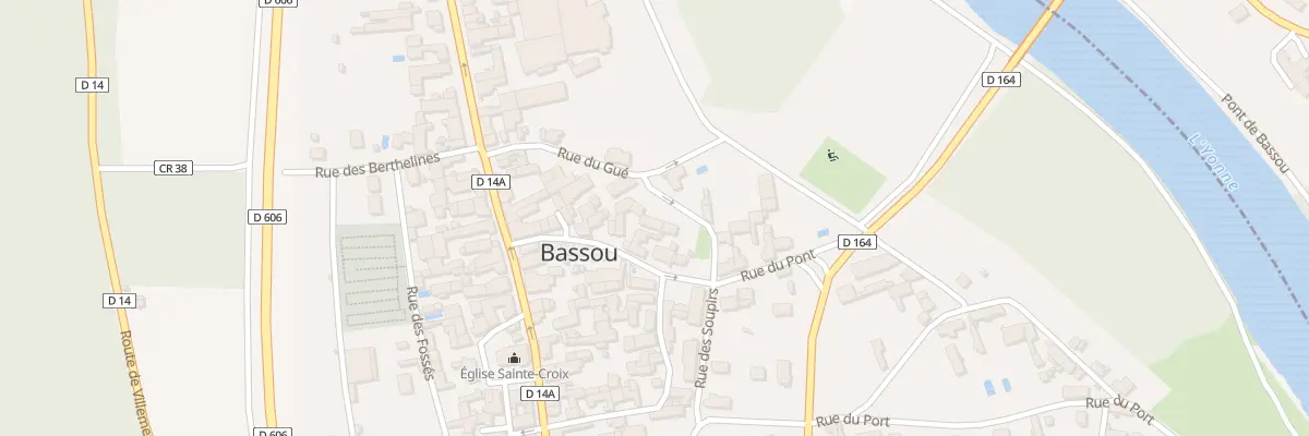 Plan du 2 Rue des Petits Soupirs à Bassou
