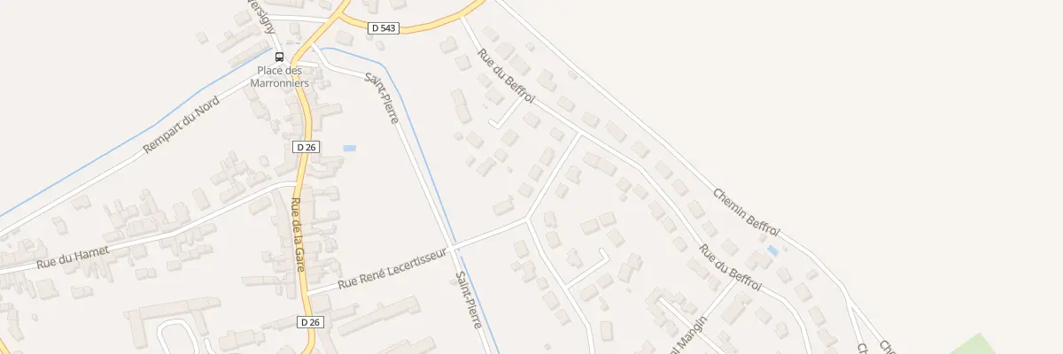 Plan du 5 Rue René Lecertisseur à Crépy
