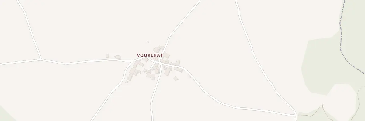 Plan du 5125 Vourlhat à Vals-le-Chastel