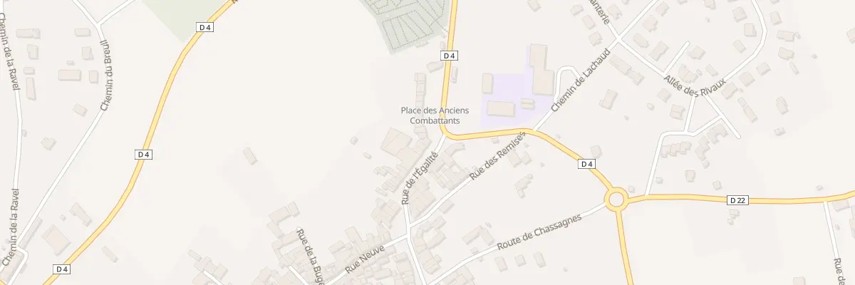 Plan du 19 Rue de l’Egalité à Paulhaguet