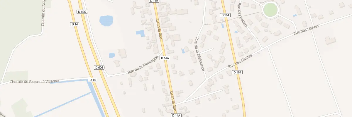 Plan du 28 Grande Rue à Bassou