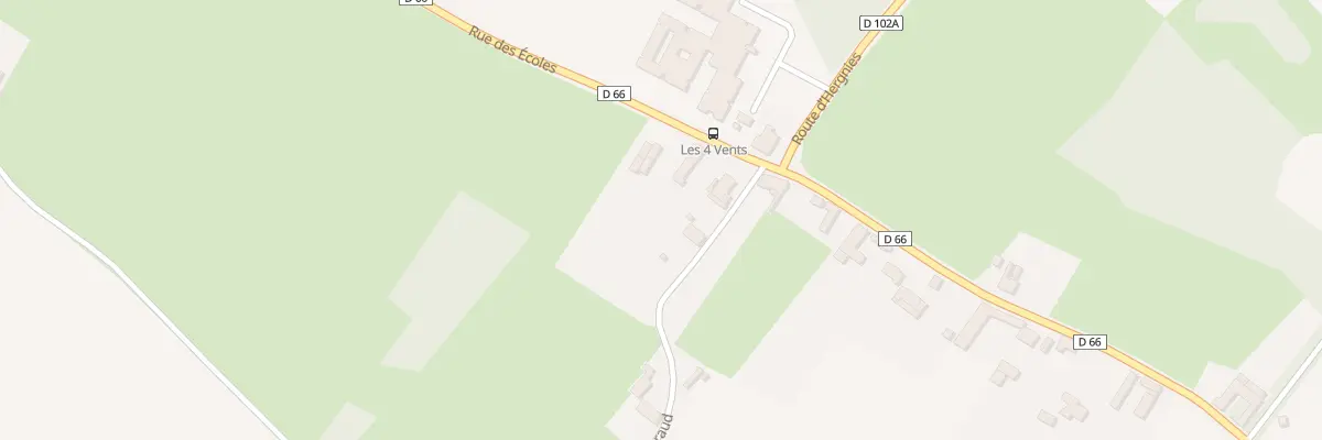 Plan du 43 Rue des Ecoles à Bruille-Saint-Amand