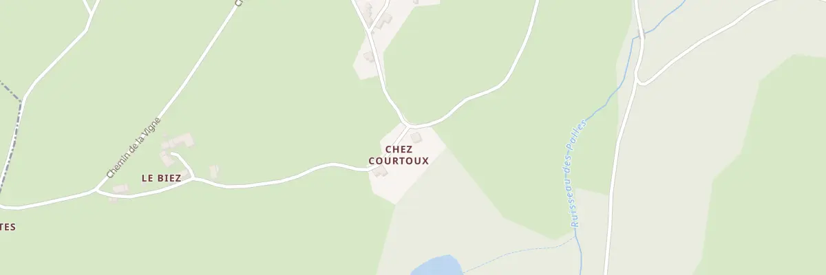Plan du 5372 Chamarasse à Domaize