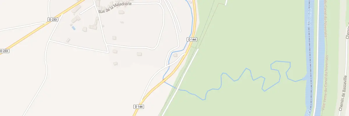 Plan du 10 Rue de la Gare à Surgy
