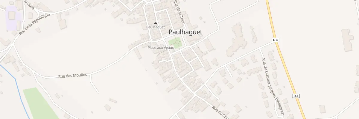 Plan du 25F Pl Lafayette à Paulhaguet