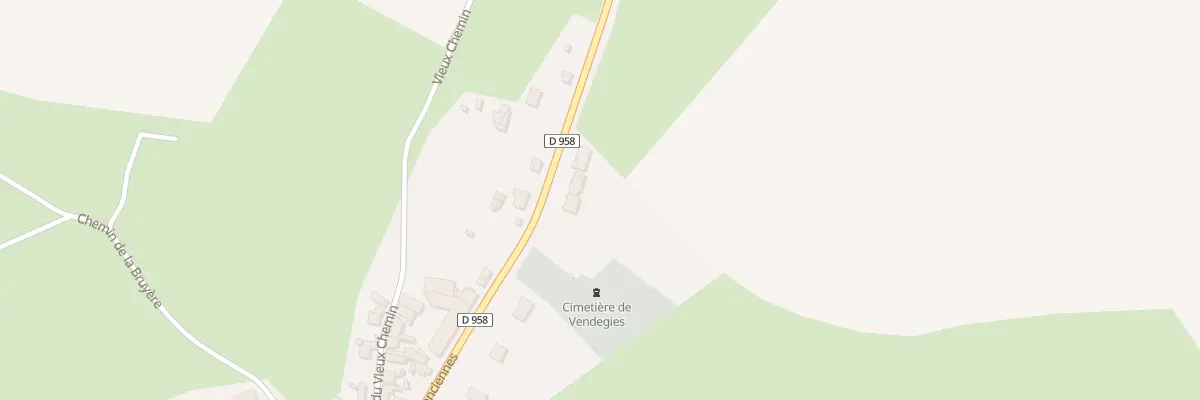 Plan du 678 Rue de Valenciennes à Vendegies-sur-Écaillon