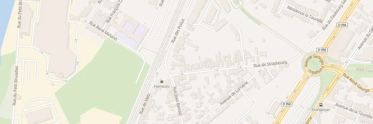 Plan du 3 Rue de Strasbourg à Valenciennes