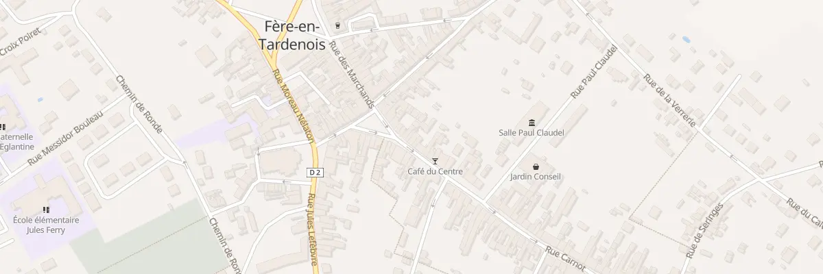Plan du 5 Rue Carnot à Fère-en-Tardenois