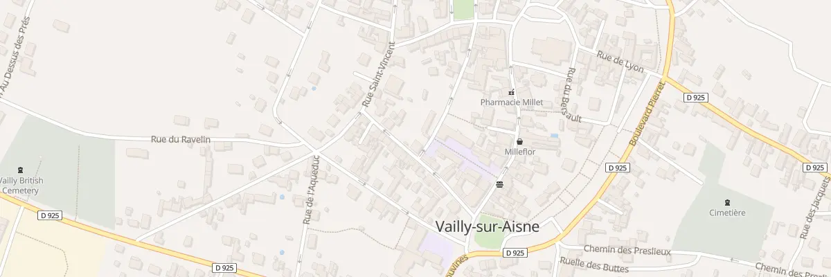 Plan du 14 Rue de l’Hôtel Dieu à Vailly-sur-Aisne