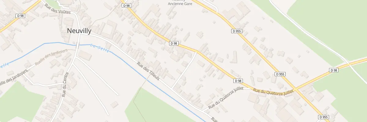Plan du 7 Rue de la Fraternité à Neuvilly