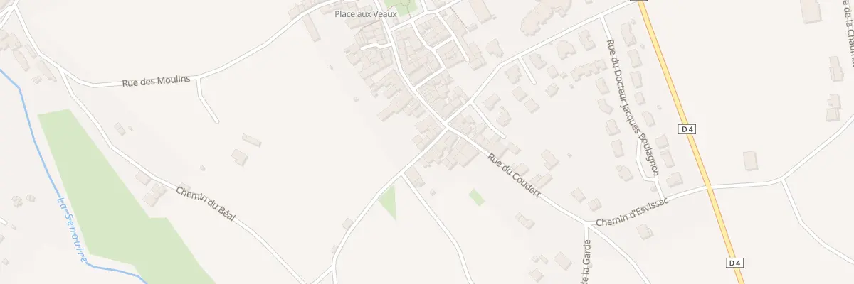 Plan du 4 Rue de la Senouire à Paulhaguet
