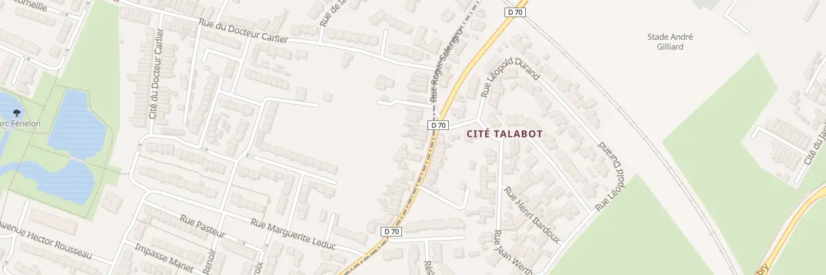 Plan du 162 Rue Roger Salengro à Beuvrages