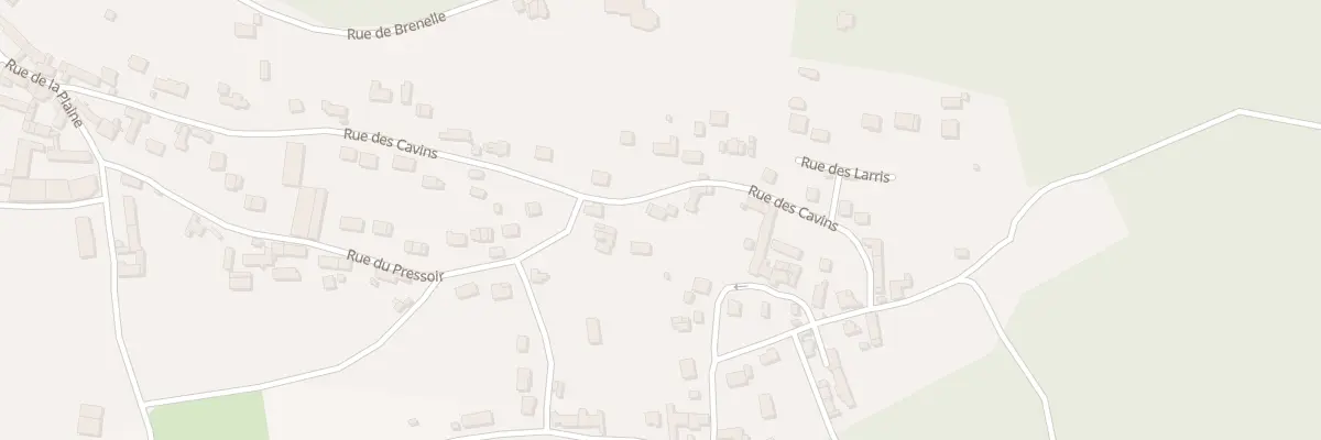 Plan du 22 Rue des Cavins à Chassemy