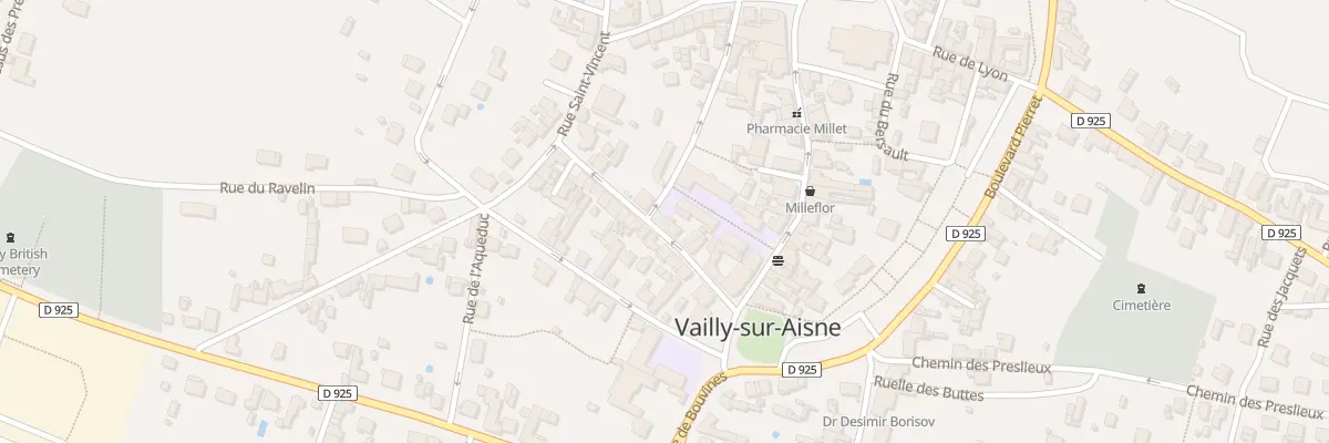 Plan du 12 Rue de l’Hôtel Dieu à Vailly-sur-Aisne