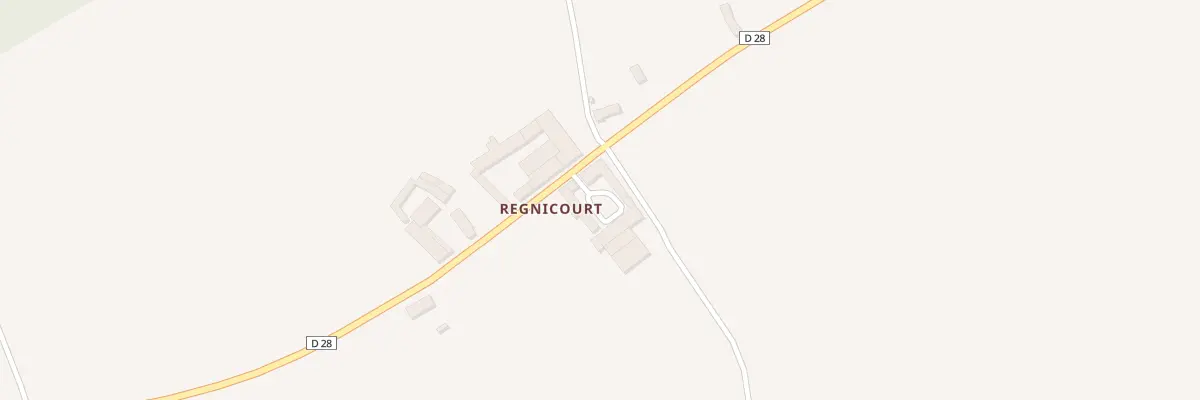 Plan du 3 Ham de Regnicourt à Vaux-Andigny
