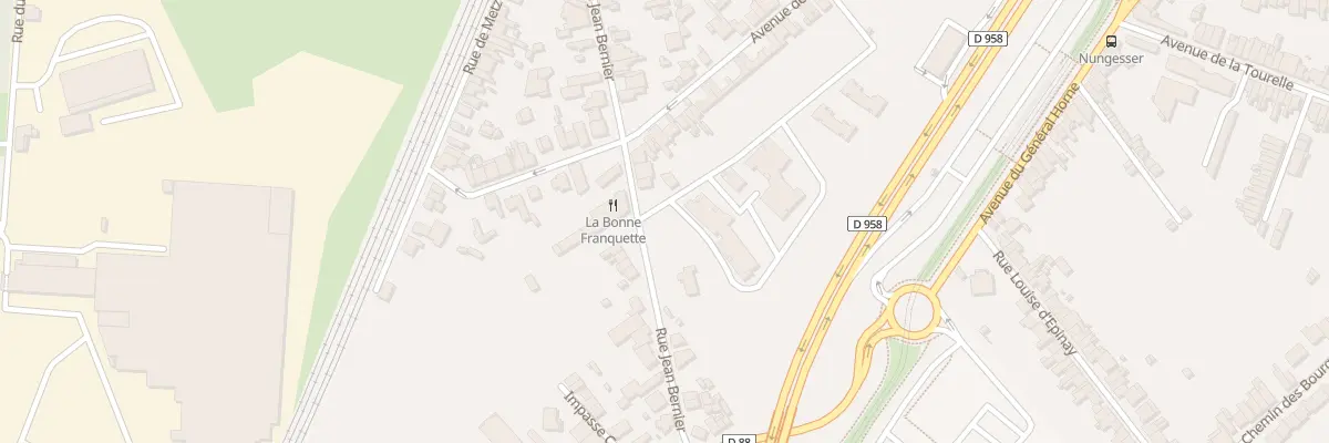 Plan du 14 Rue Jean Bernier à Valenciennes