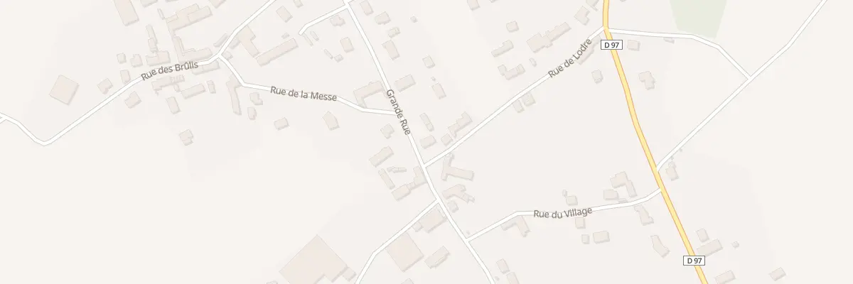 Plan du 230 Rue de Lodre à Montpothier