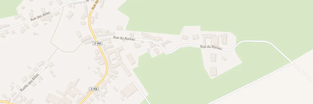 Plan du 200 Rue du Roniau à Vendegies-sur-Écaillon