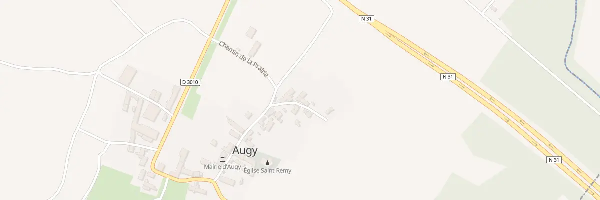 Plan du 5 Rue des Cormorandes à Augy