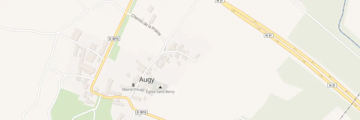 Plan du 6 Rue des Cormorandes à Augy