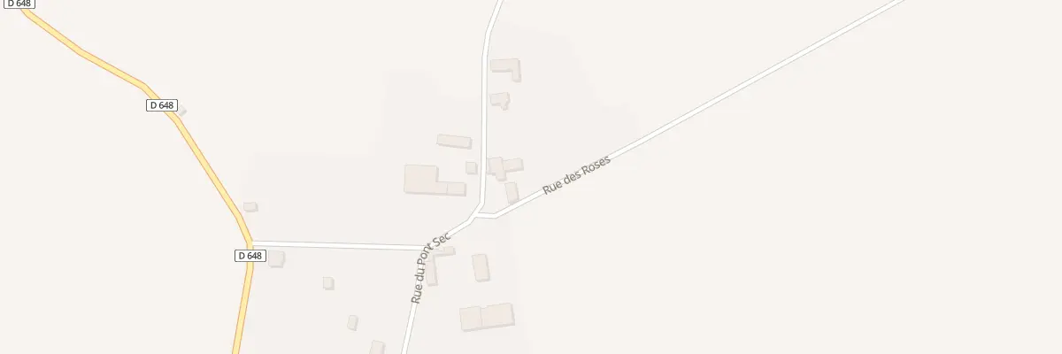 Plan du 2 Rue des Roses à Escardes