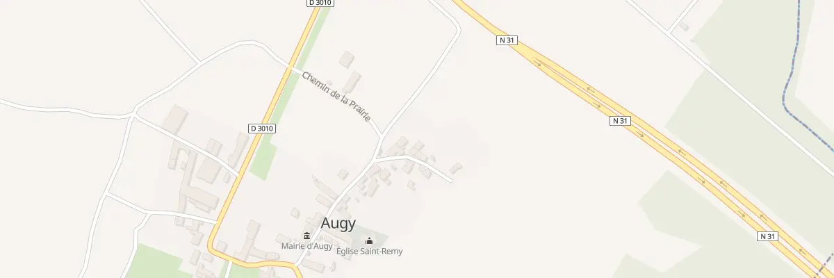 Plan du 3 Rue des Cormorandes à Augy