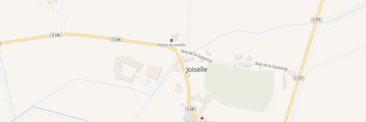 Plan du 5025 Rue de l’Eglise à Joiselle