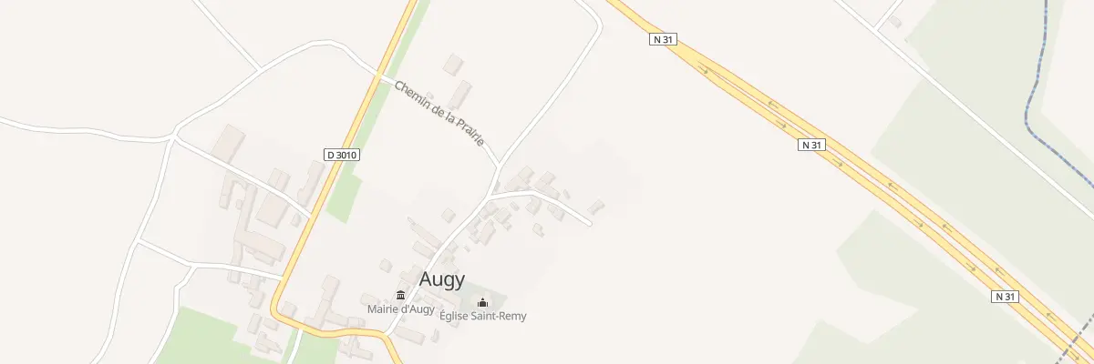 Plan du 7 Rue des Cormorandes à Augy