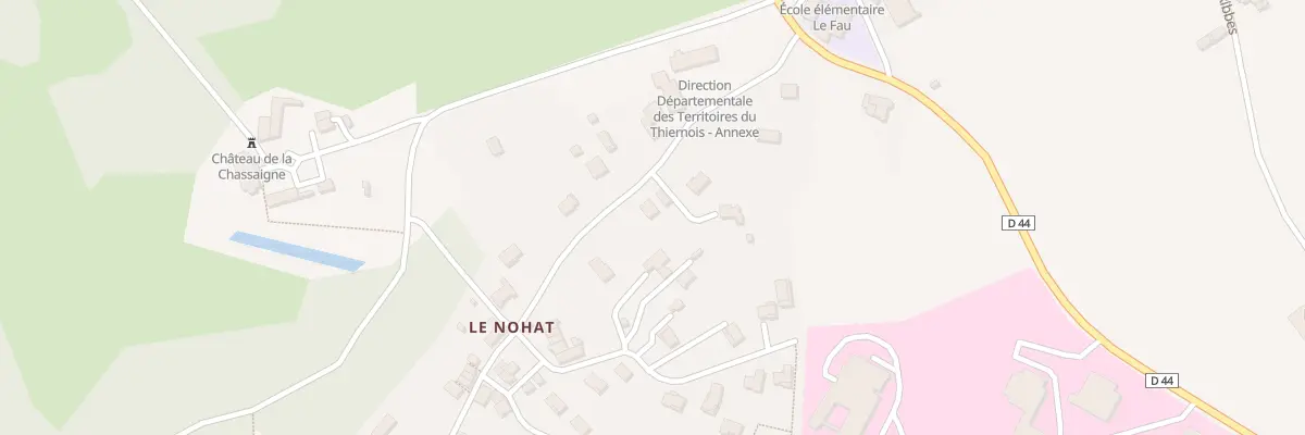 Plan du 31 Rue du Nohat à Thiers