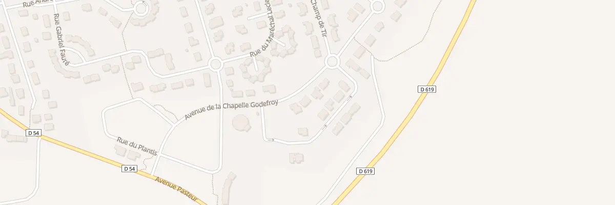 Plan du 51 Av de la Chapelle Godefroy à Nogent-sur-Seine
