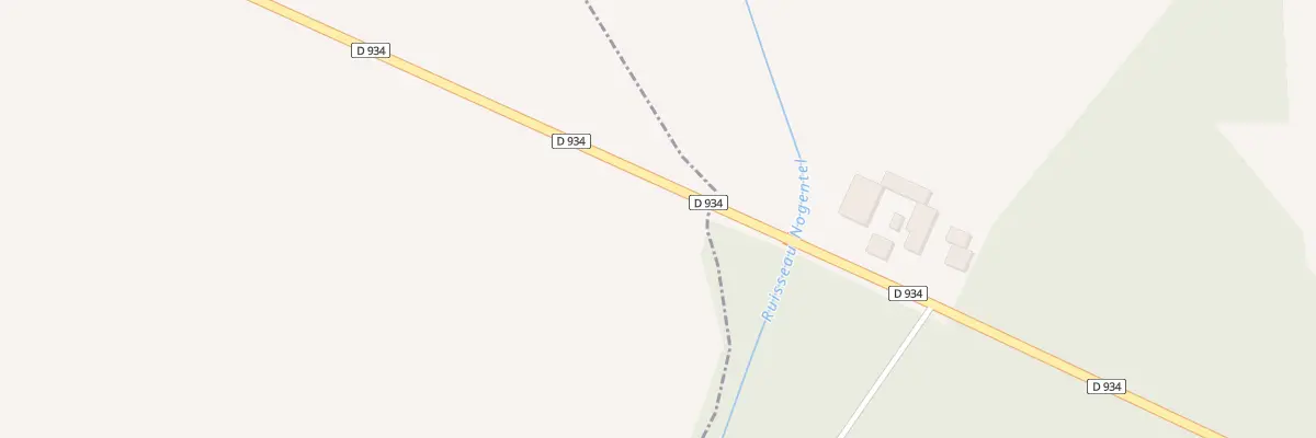 Plan du 5001 Rn 34 à Courgivaux