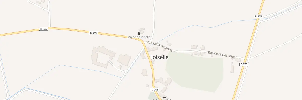 Plan du 5009 Rue de l’Eglise à Joiselle