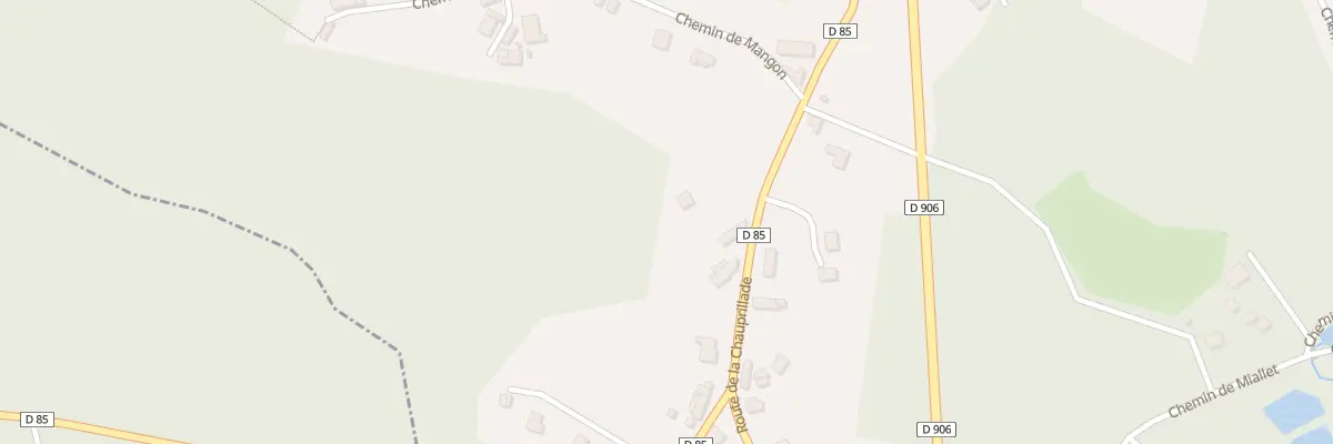 Plan du 5481 La Chauprillade à Paslières