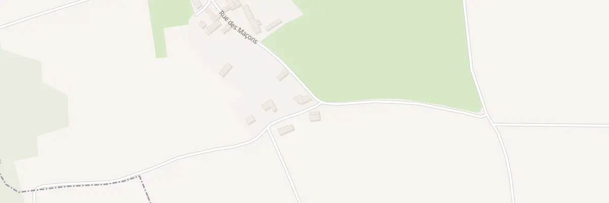 Plan du 5002 Rue des Macons à Mécringes