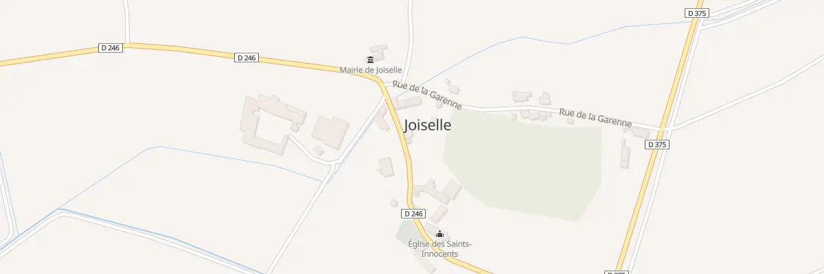 Plan du 3 Rue de l’Eglise à Joiselle