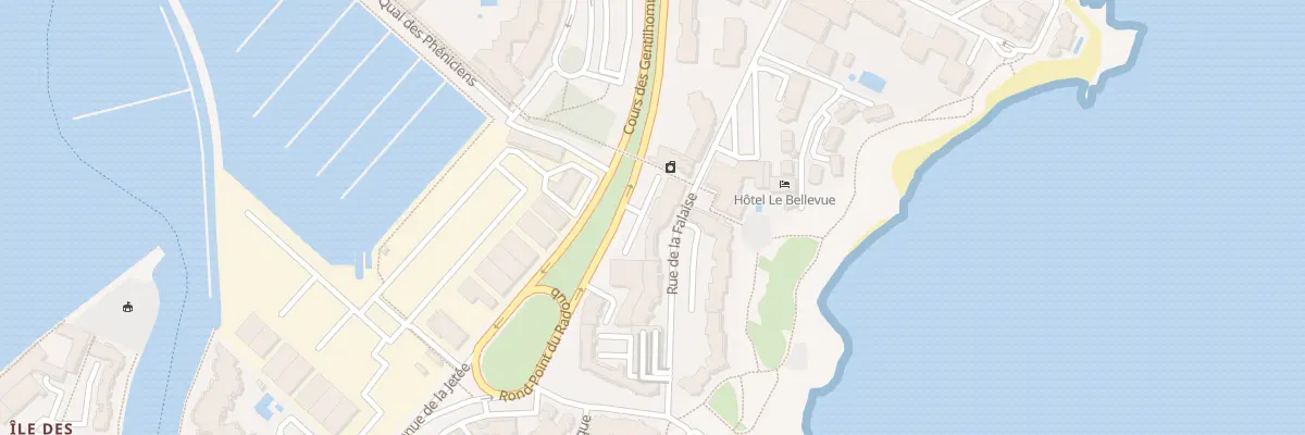 Plan du 3B Rue de la Falaise à Agde