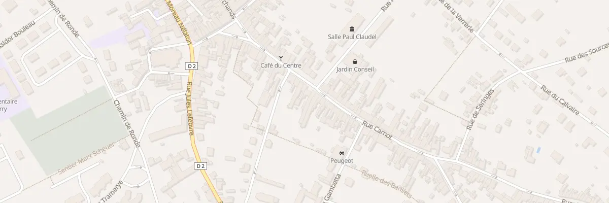 Plan du 26 Rue Carnot à Fère-en-Tardenois