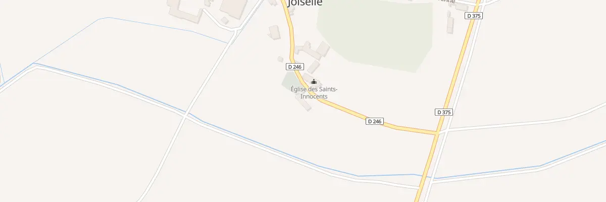 Plan du 5023 Rue de l’Eglise à Joiselle